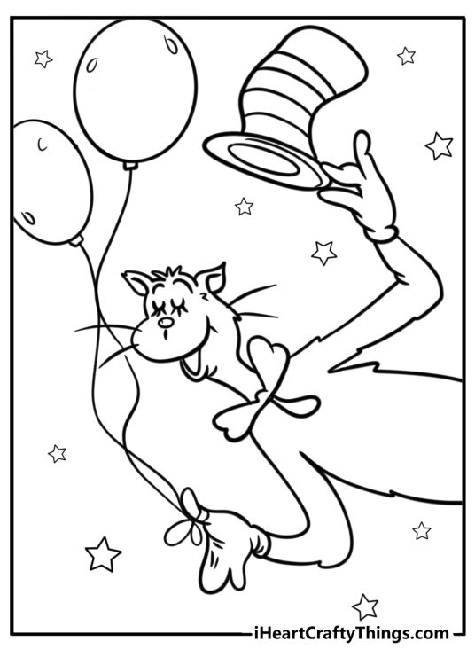 25 Dr. Seuss Coloring Pages