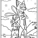 Zootopia coloring pages