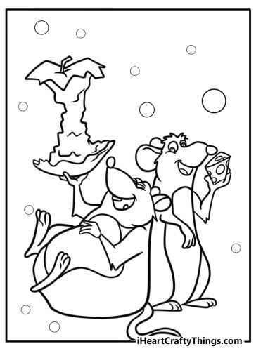 Ratatouille coloring pages