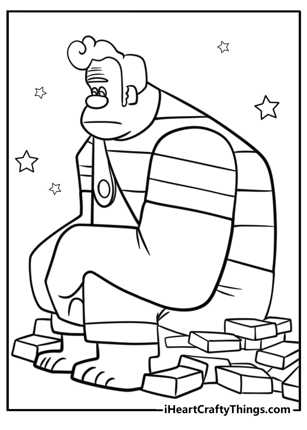 Wreck it ralph coloring pages