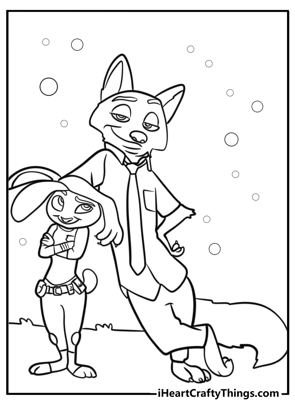 Zootopia coloring pages