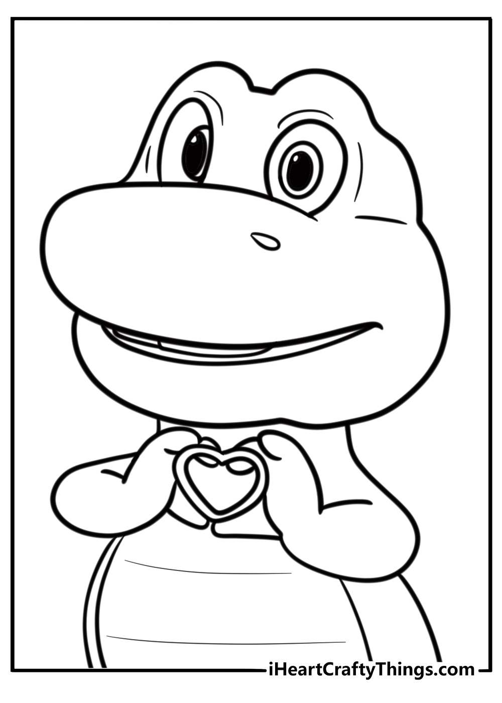 Barney coloring pages