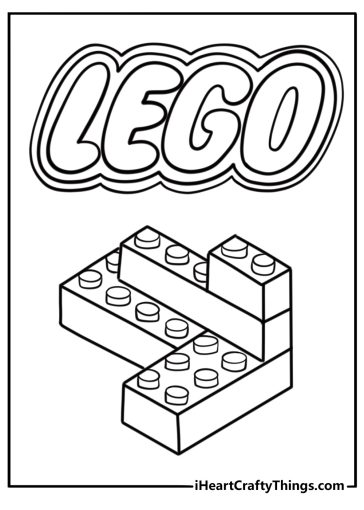 Lego coloring pages