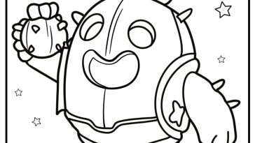 Brawl stars coloring pages