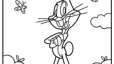 Bugs bunny coloring pages