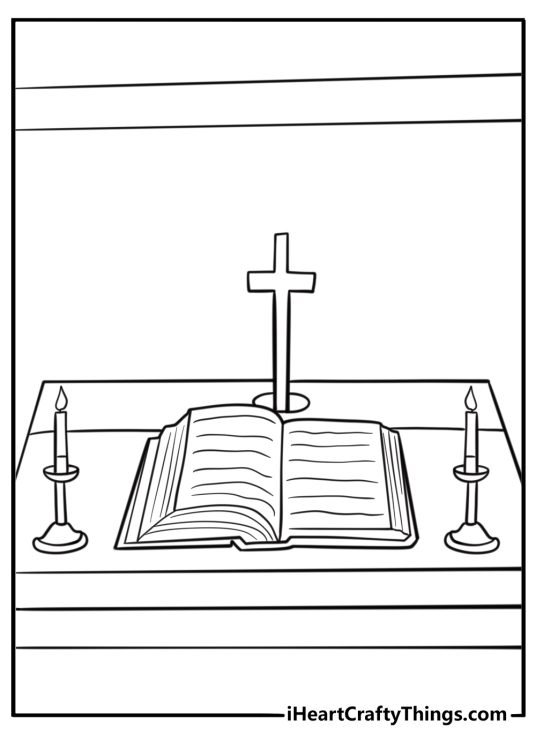 Church Coloring Pages (40+ Printable PDF Sheets For Free)