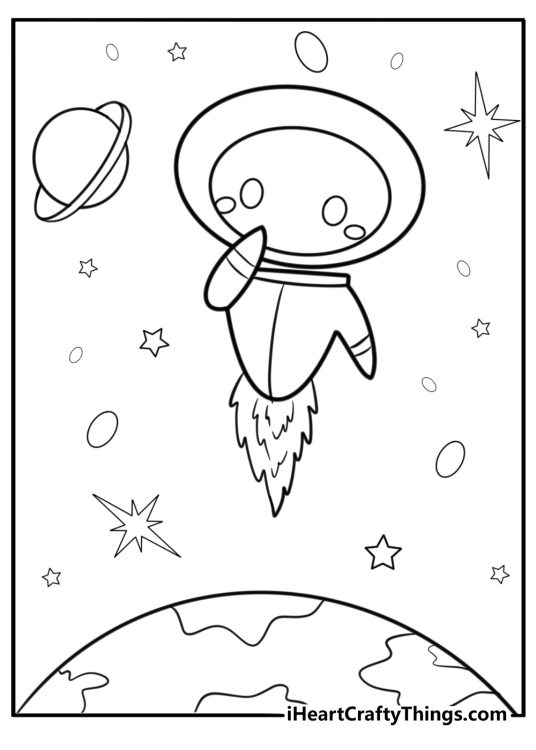 Eve scanning for plant life detailed coloring sheet