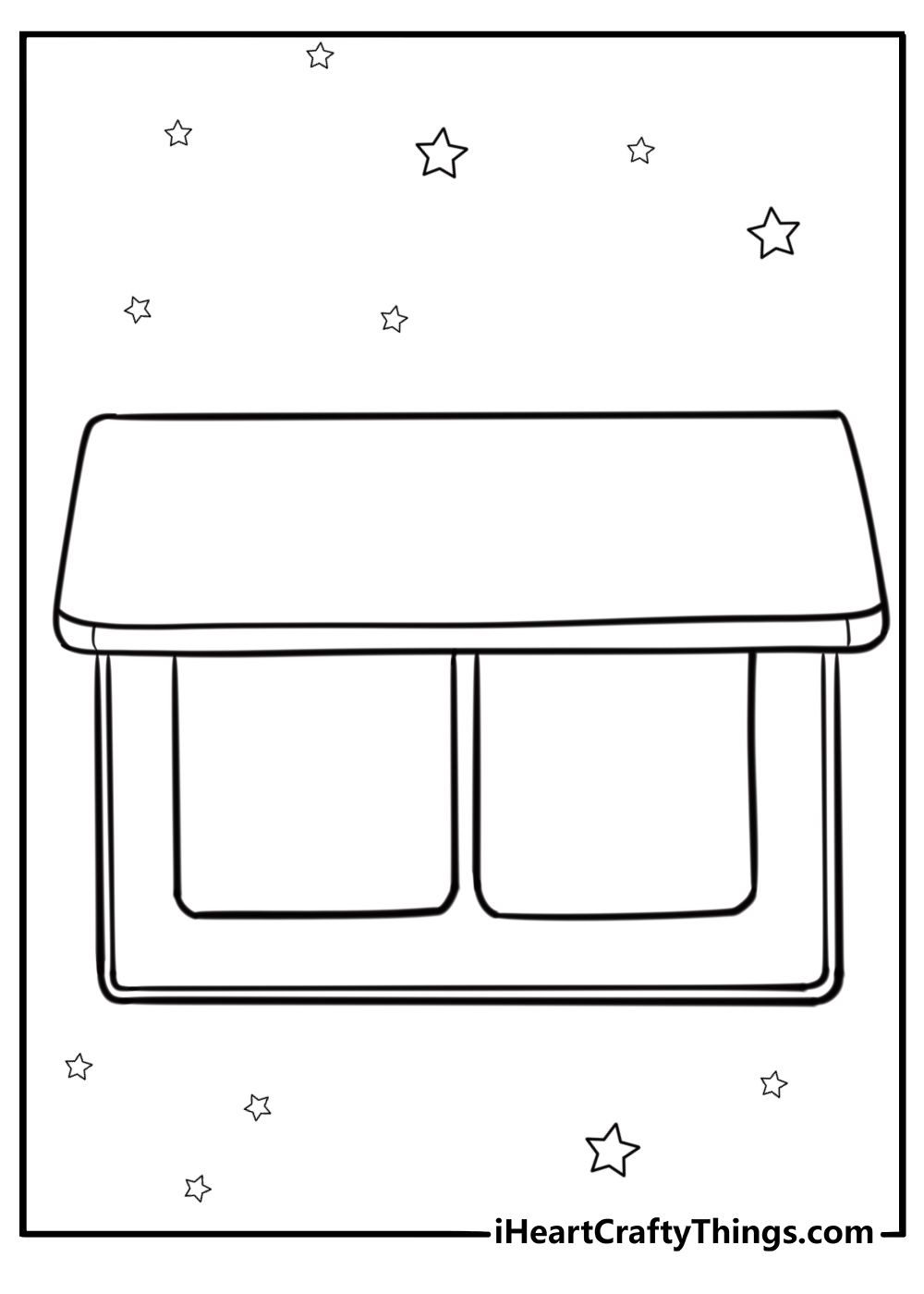 Highlighter and bronzer compact free coloring page pdf