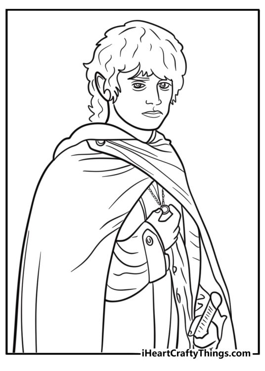 Lord Of The Rings Coloring Pages