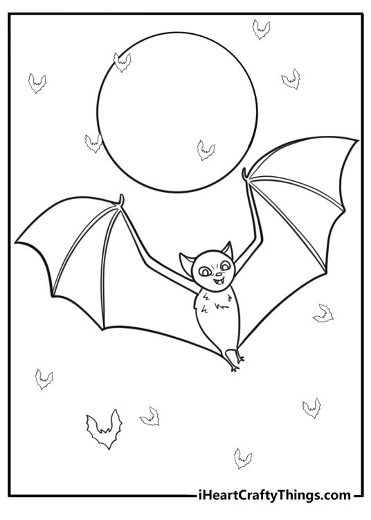 Mavis flying as a bat fun hotel transylvania coloring sheet