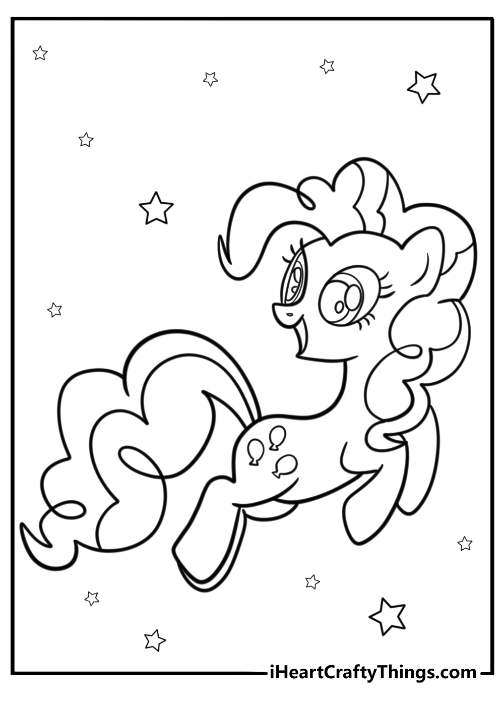 Pinkie pie coloring pages