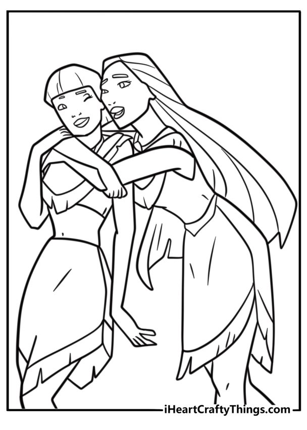 25 Free Pocahontas Coloring Pages For Kids