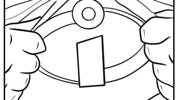 The incredibles coloring pages