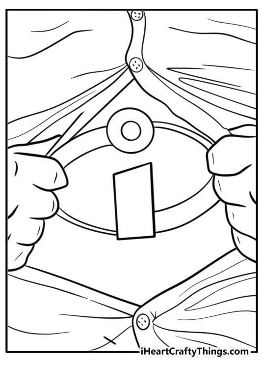 The Incredibles Coloring Pages