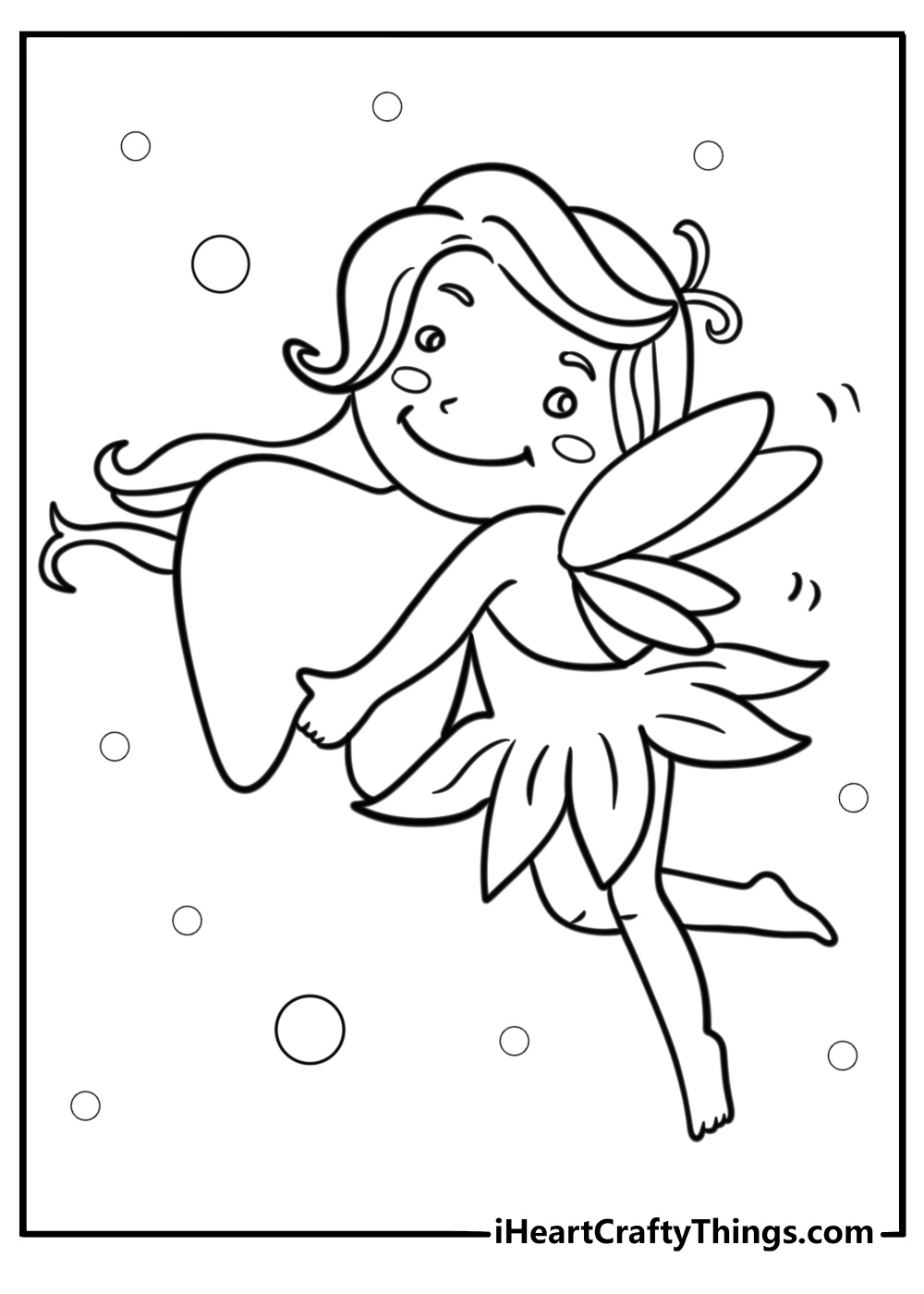 Tooth fairy coloring pages