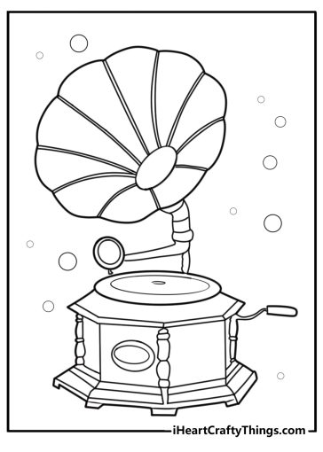Vintage coloring pages