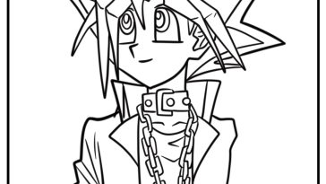 Yu gi oh coloring pages