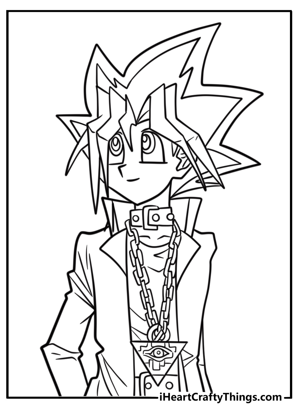 Yu gi oh coloring pages