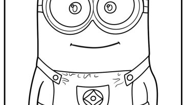 Despicable me coloring pages