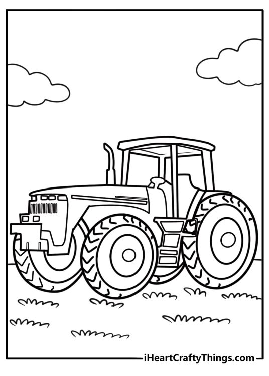 John Deere Coloring Pages