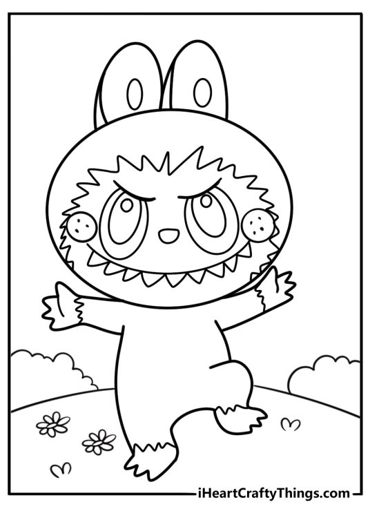 Labubu Coloring Pages