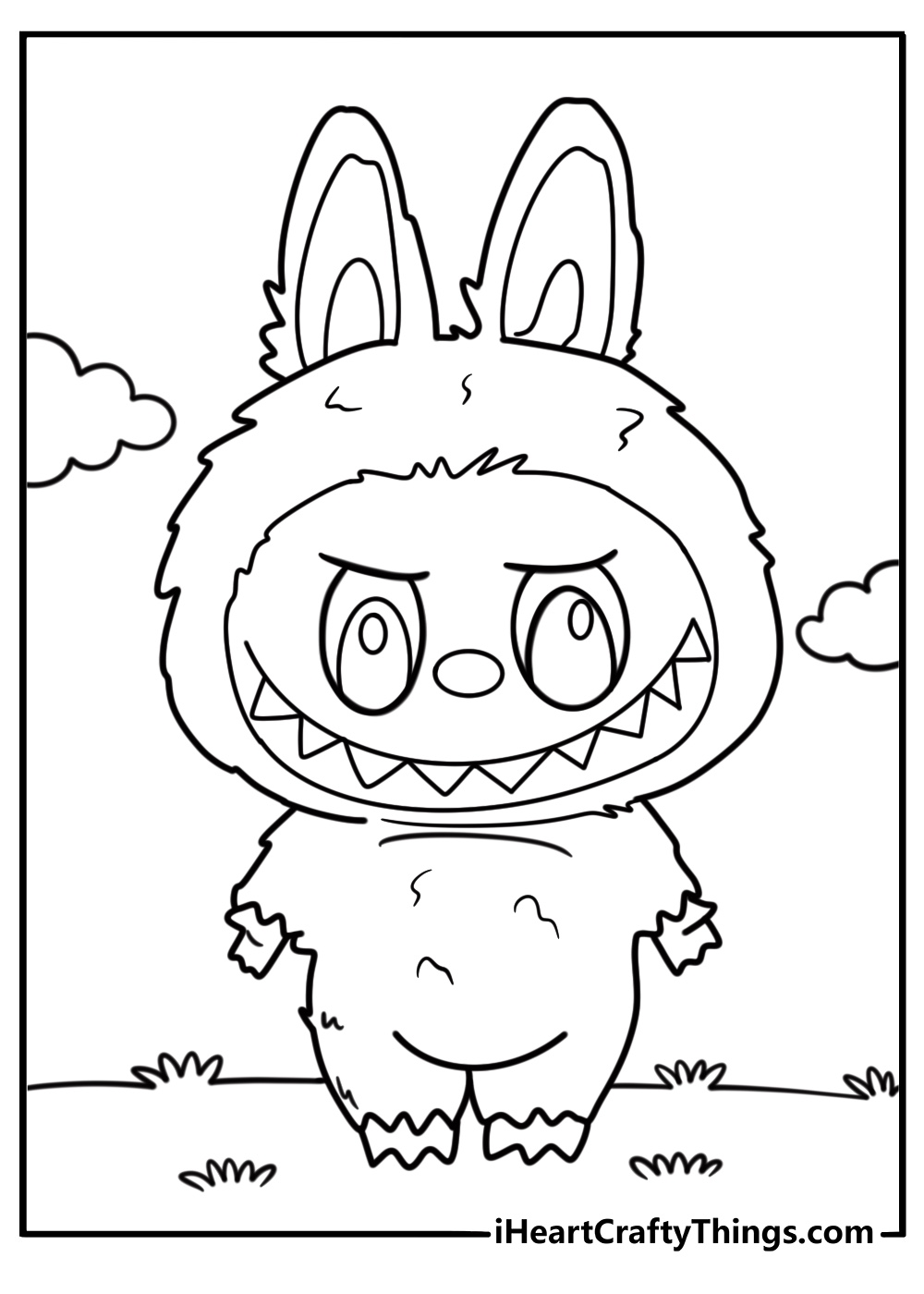 Printable Coloring Labubu Coloring Pages 2025 Printable Coloring Labubu Coloring Pages 2025