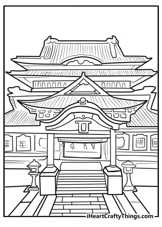 Mortal Kombat tournament arena detailed coloring sheet
