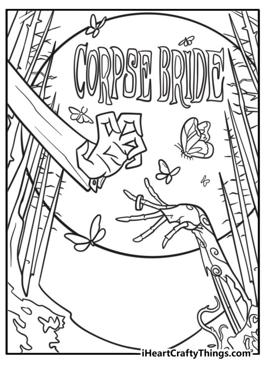 Victor placing a ring on Emily