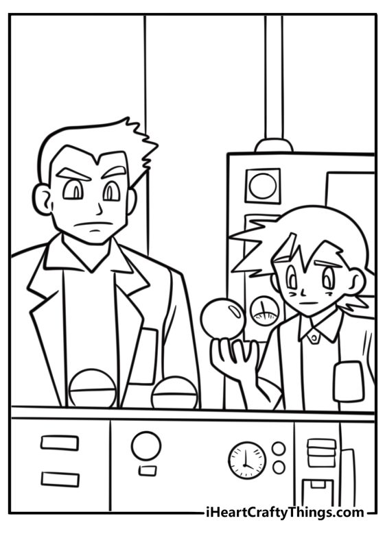 Ash Ketchum Coloring Pages: 25 Fre Printable Sheets For Kids