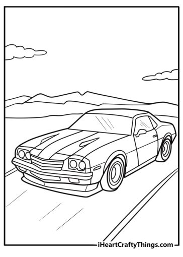 Chevrolet coloring pages