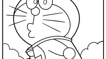 Doraemon coloring pages