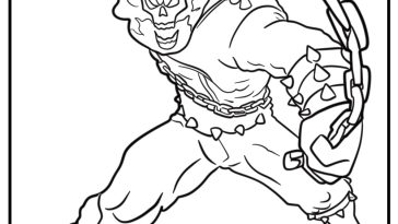 Ghost Rider coloring pages