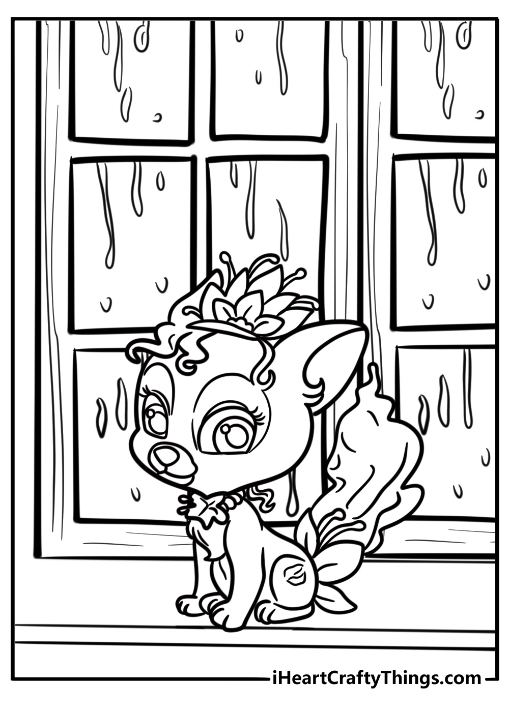 Palace pets coloring pages