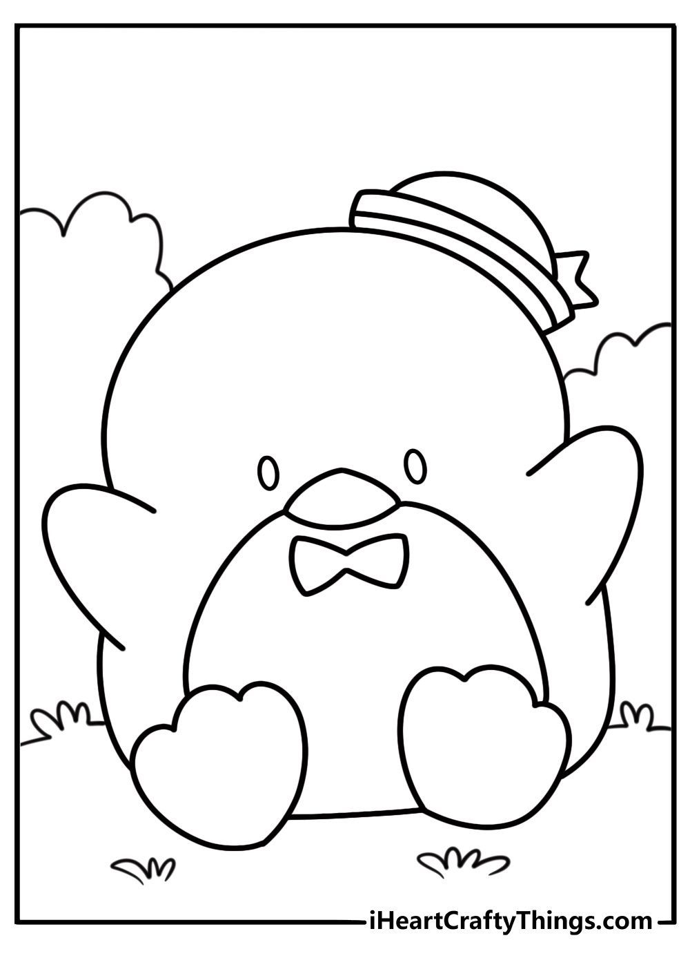 Tuxedo Sam coloring pages