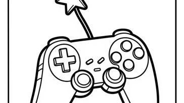 Video games coloring pages