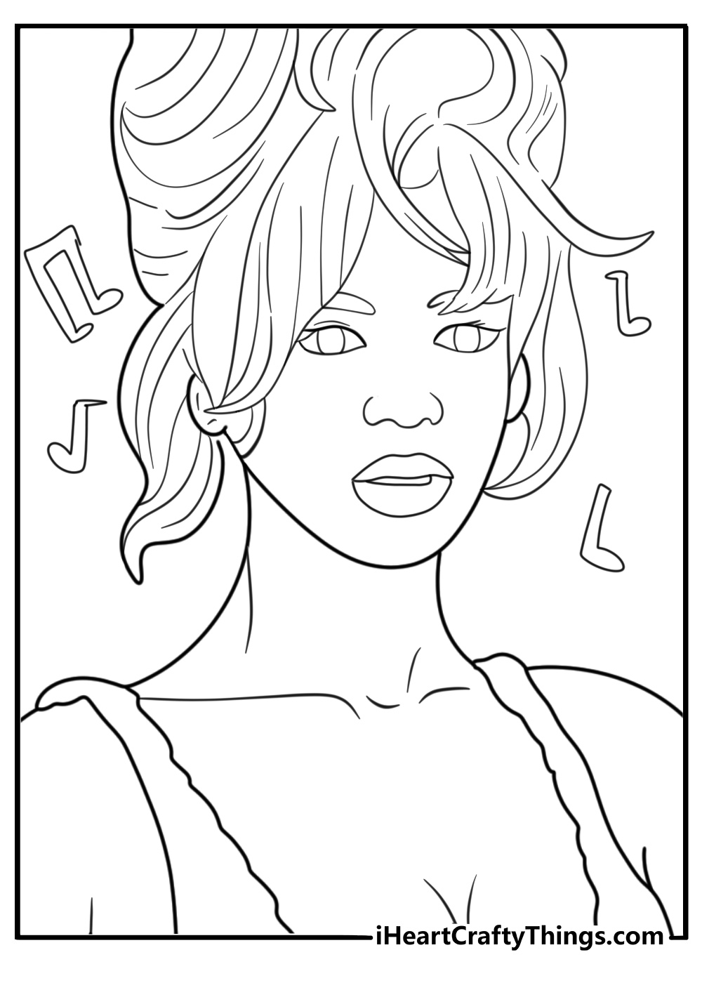 Beyoncé Coloring Pages (40+ Printable PDF Sheets For Free)