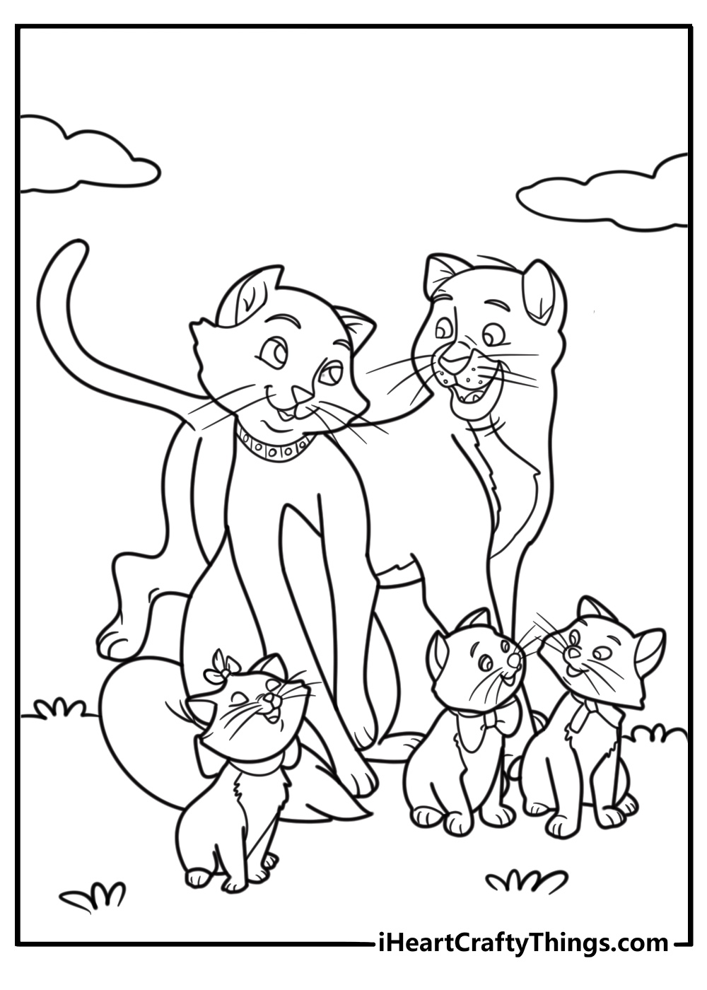 Aristocats coloring pages