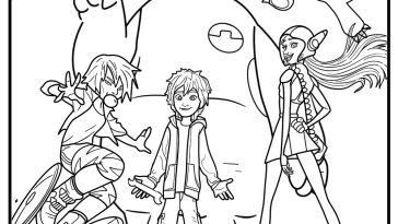 Big hero 6 coloring pages