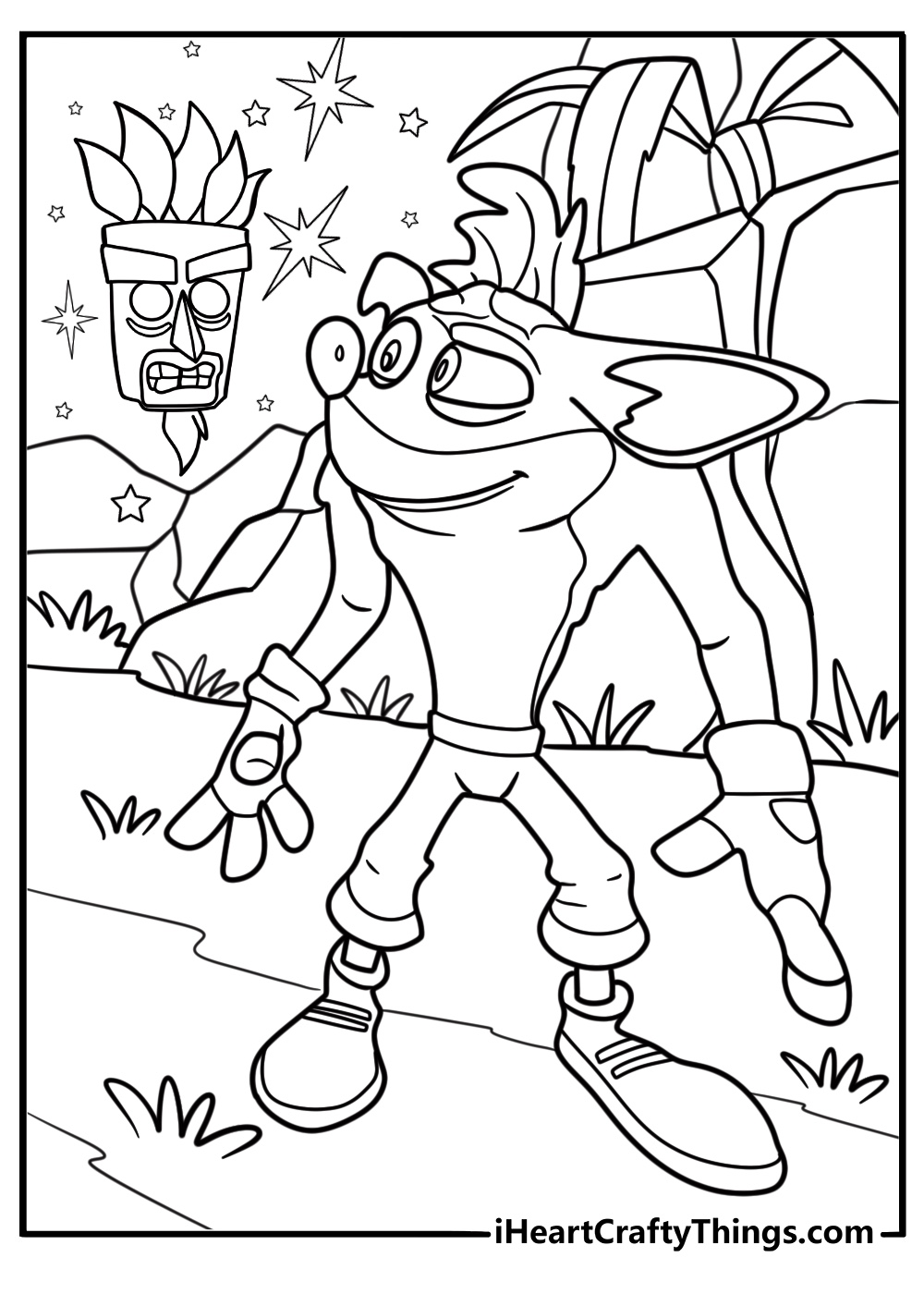 Crash using time mask with slow motion effect coloring sheet