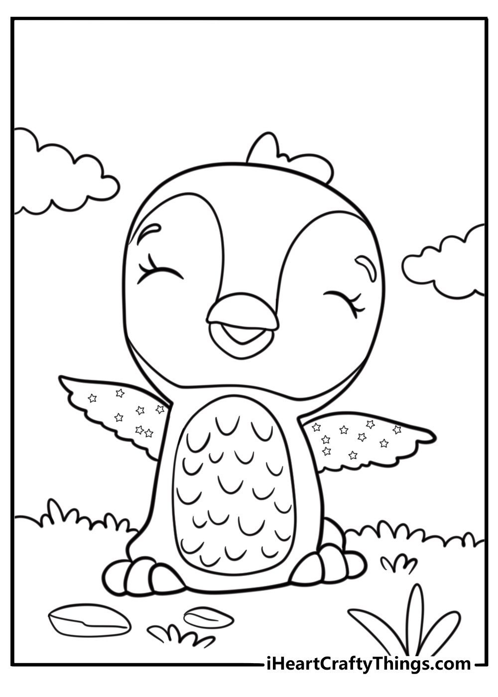 Hatchimal with glitter wings detailed colorings heet