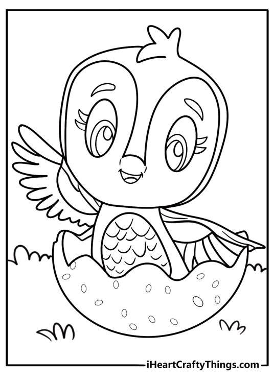 Hatchimals Coloring Pages