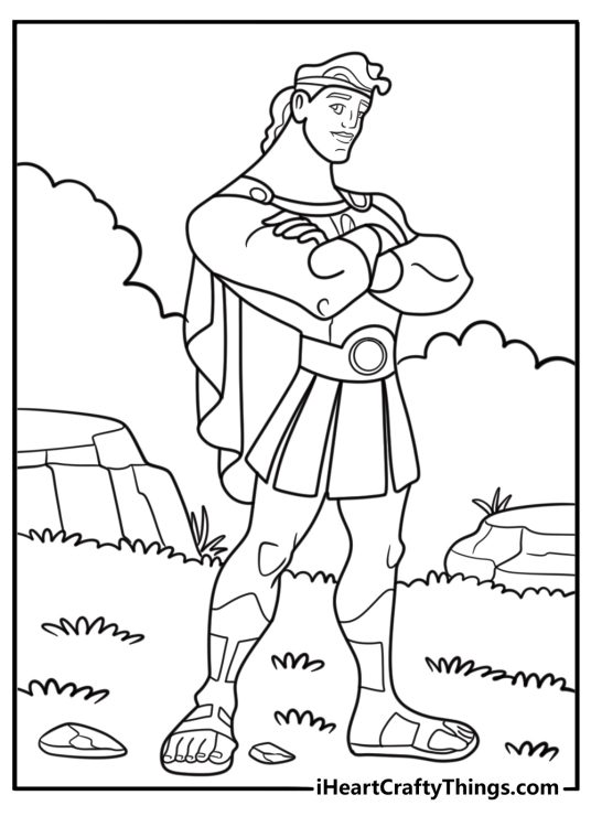 Hercules Coloring Pages