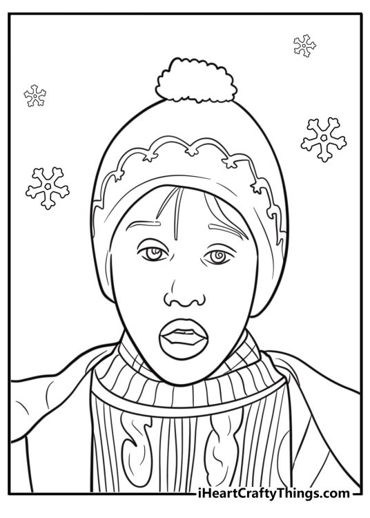 Home Alone Coloring Pages
