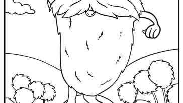 Lorax coloring pages