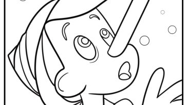 Pinocchio coloring pages
