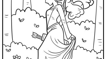 Princess merida coloring pages