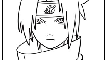 Sasuke coloring pages