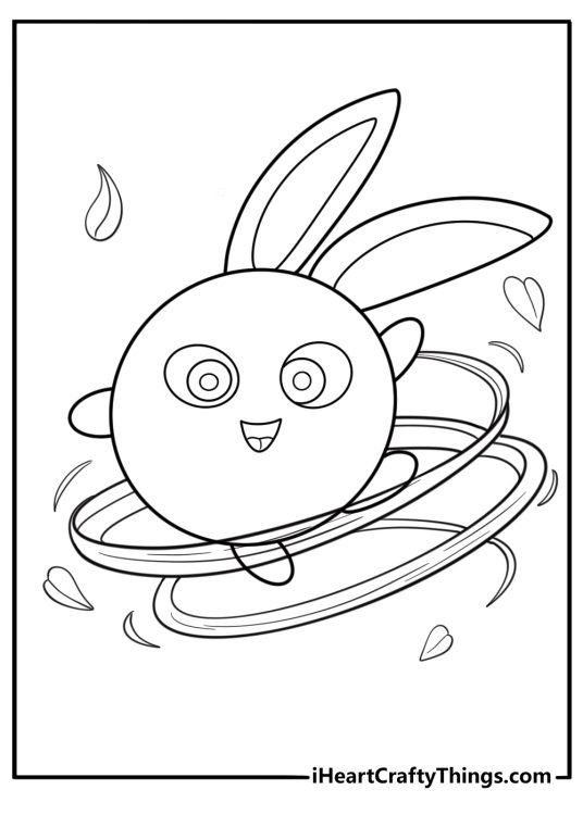 26 Sunny Bunnies Coloring Pages