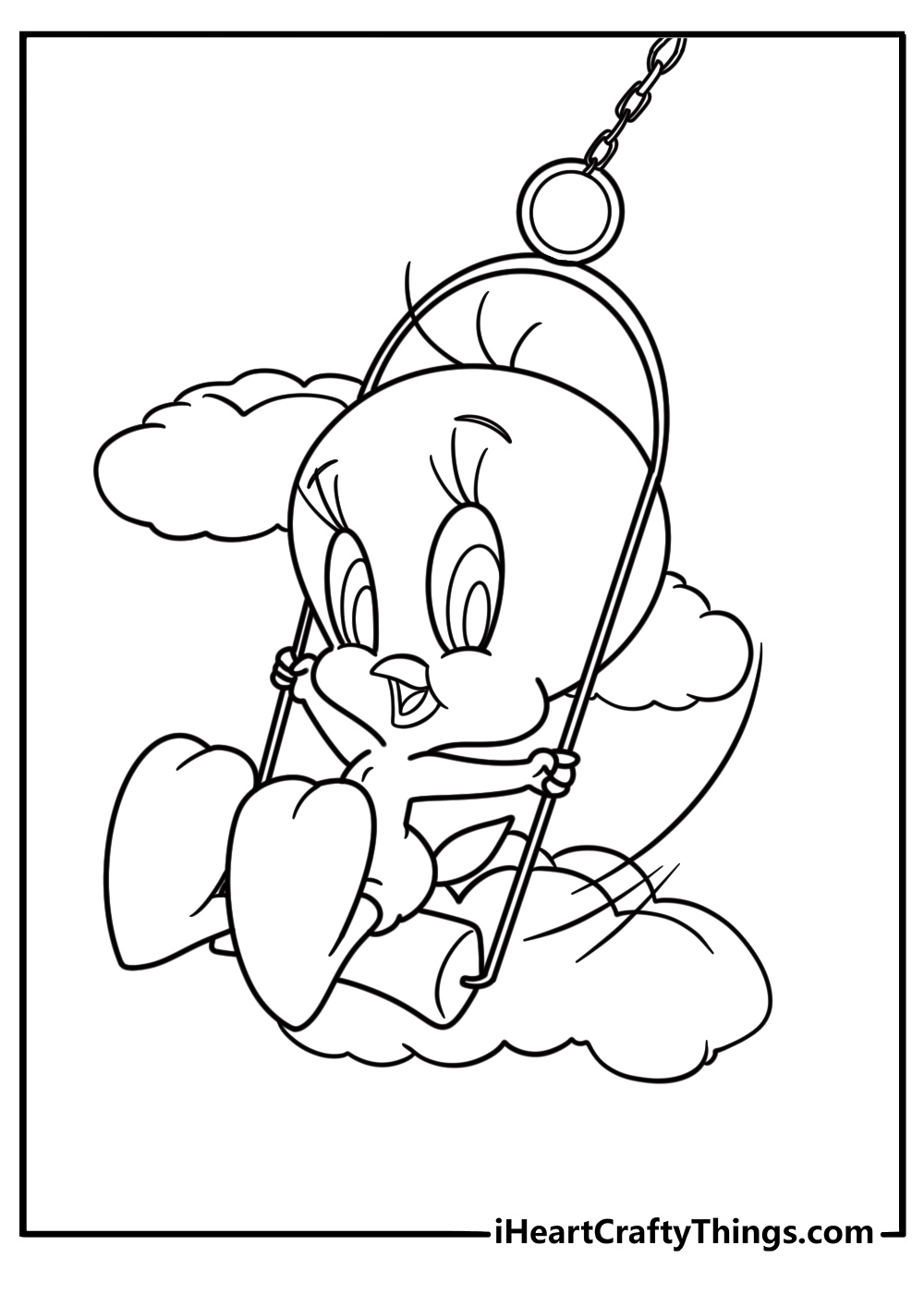 Tweety bird coloring pages