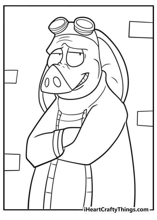 20 Hitpig Coloring Pages
